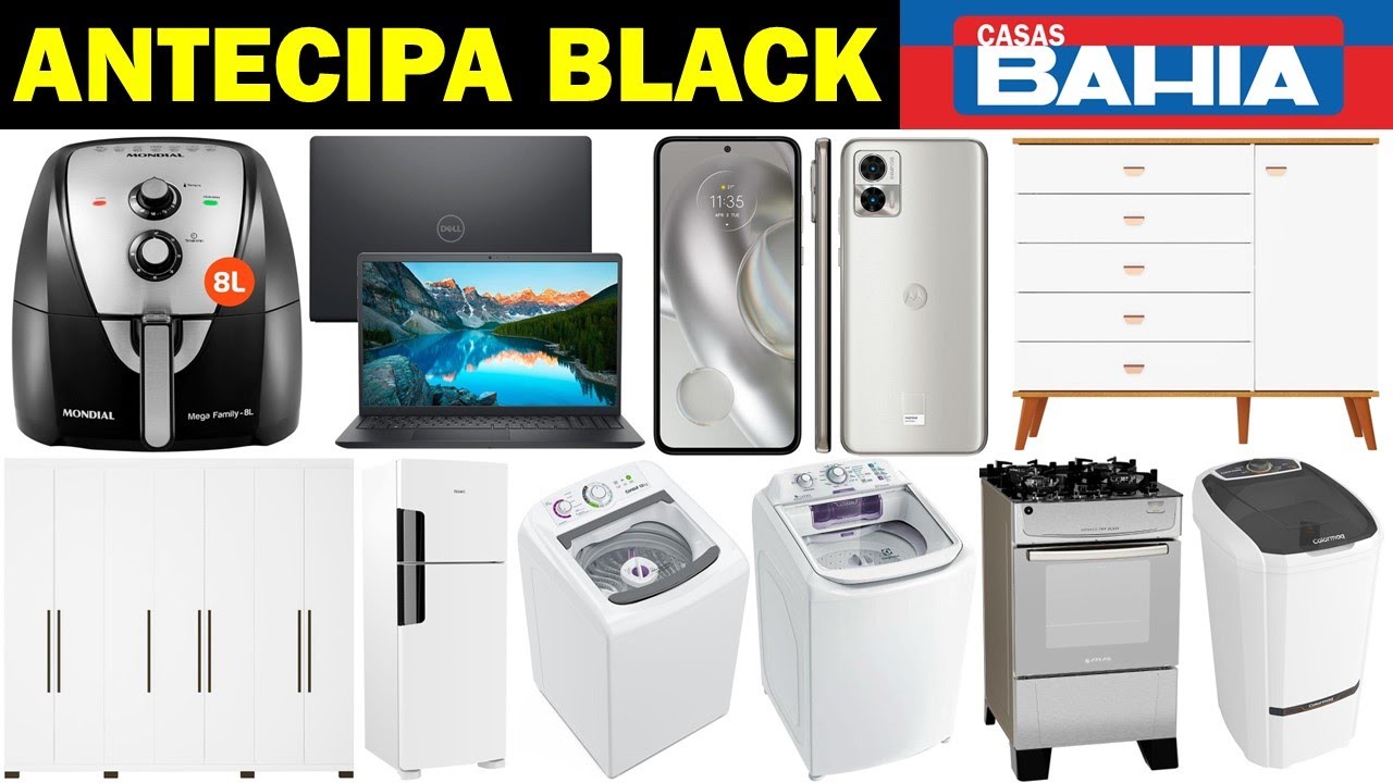 CASAS BAHIA - ANTECIPA BLACK FRIDAY - ACHADOS E OFERTAS DE HOJE | 2HS STORE