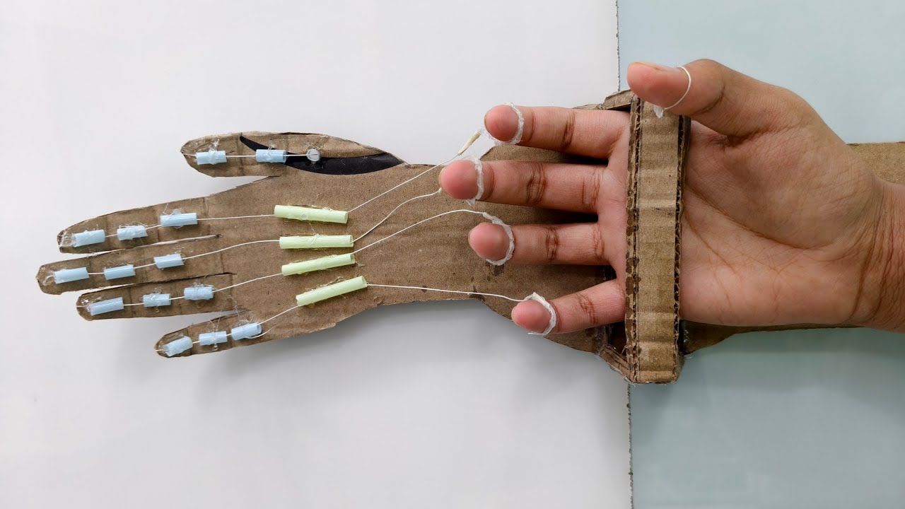 DIY Mech Hand😲🤖 || Speed Crafts || #5minutecrafts #diy #speedcraft