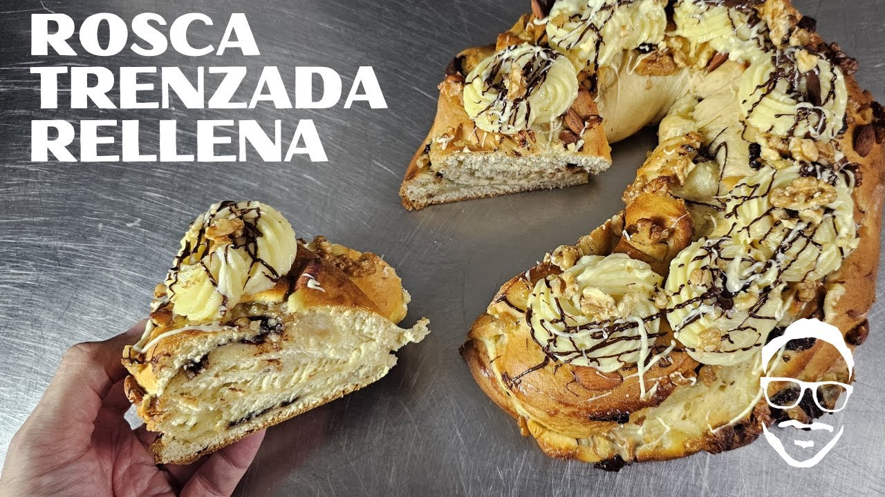 ROSCA TRENZADA RELLENA