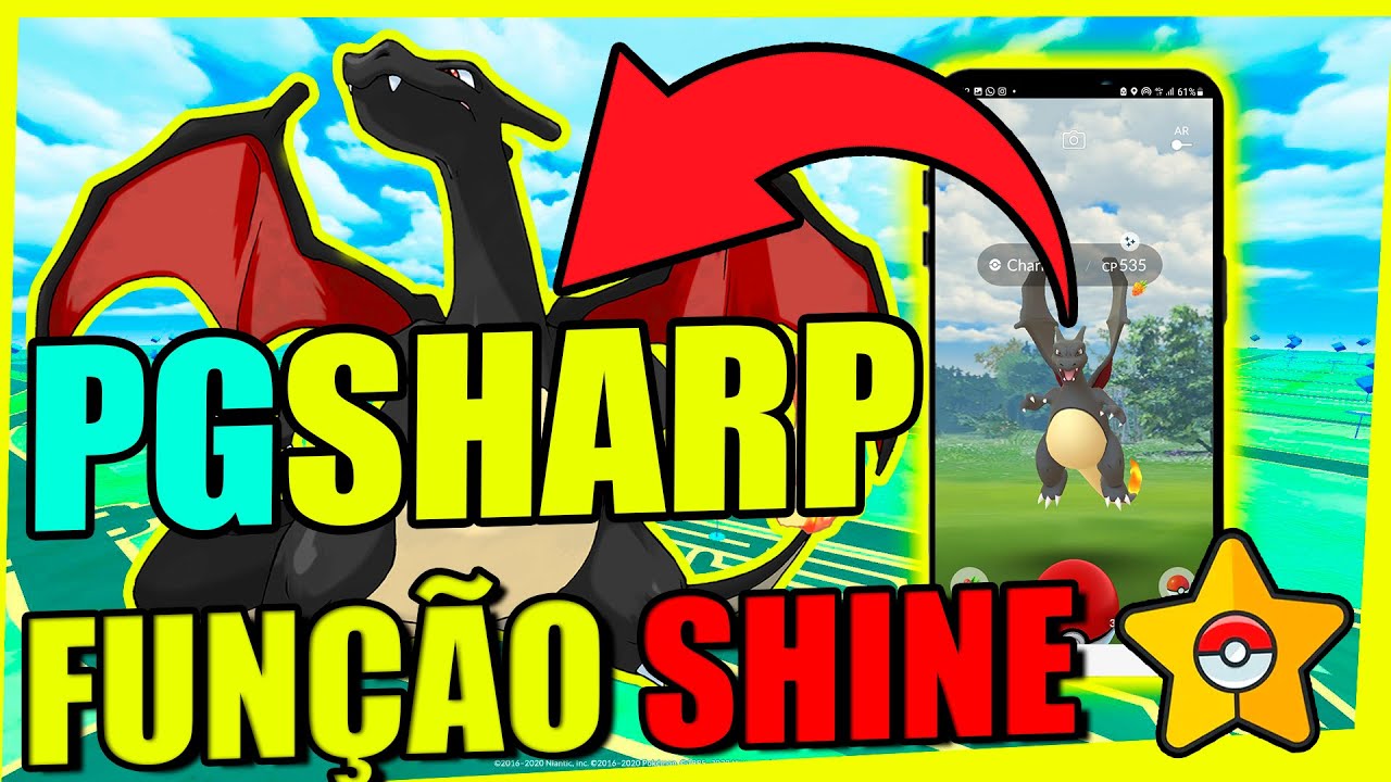 PGSHARP! FINALMENTE OPÇÃO PARA PEGAR SHINE FUNCIONANDO ! #pokemongo #pokemon #pgsharp