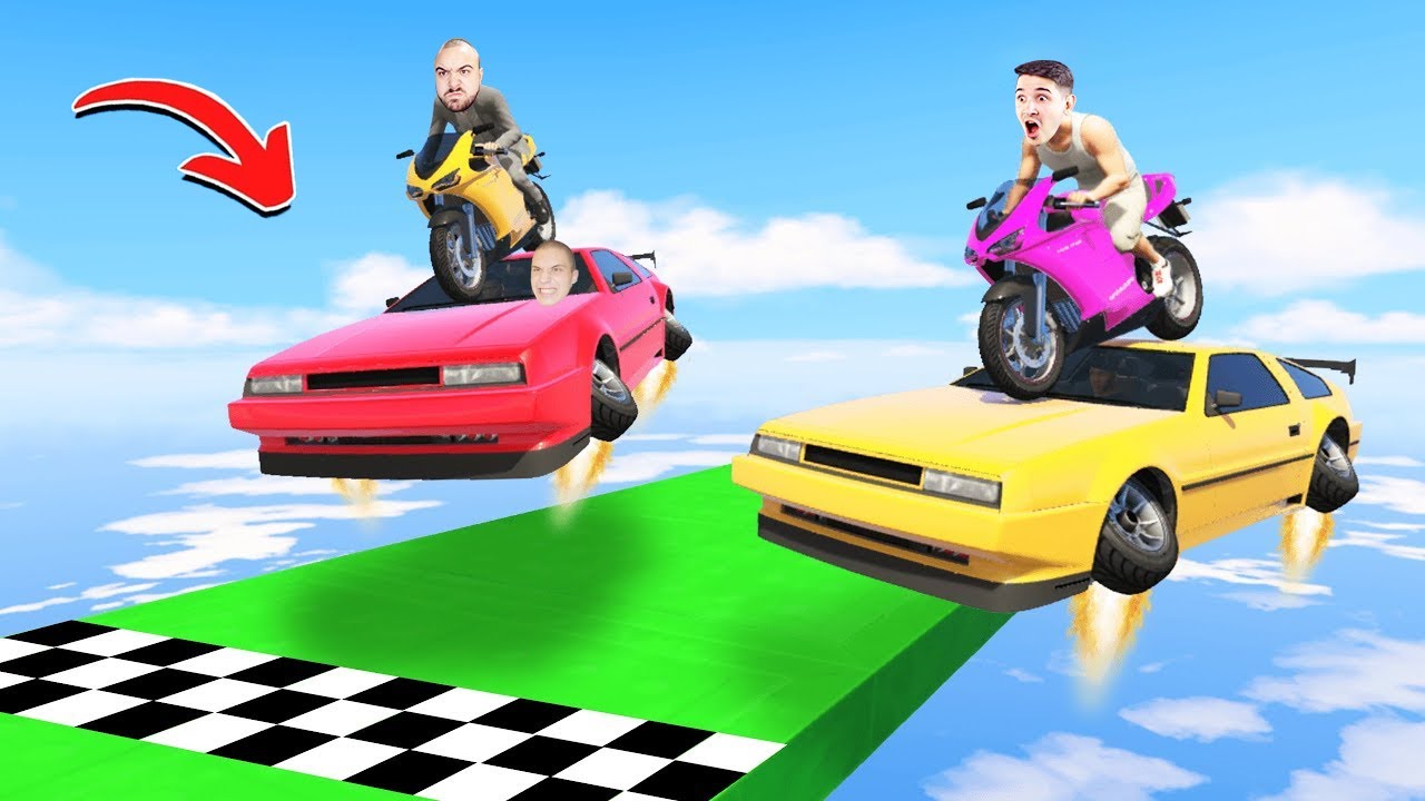 POMAŽEMO JEDAN DRUGOM ALI NA JAKO ČUDNOJ TRCI U GTA 5! :O *morate pogledati*