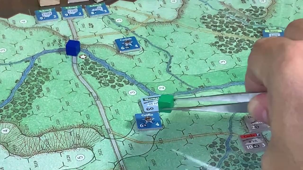 The Day Was Ours:  1st Bull Run 1861 by Revolution Games 2021.  Blind Swords System.  Video 4