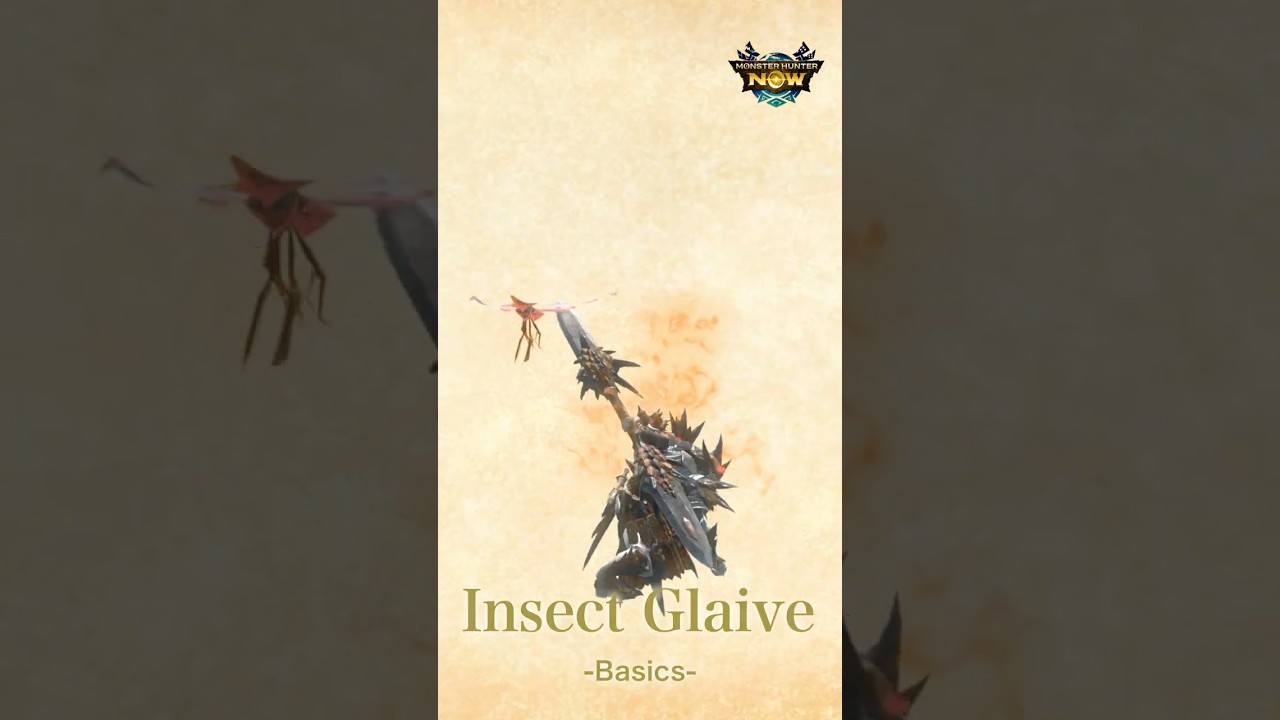 Monster Hunter Now: Ways to use a #InsectGlaive #MHNow #HowTo #Shorts