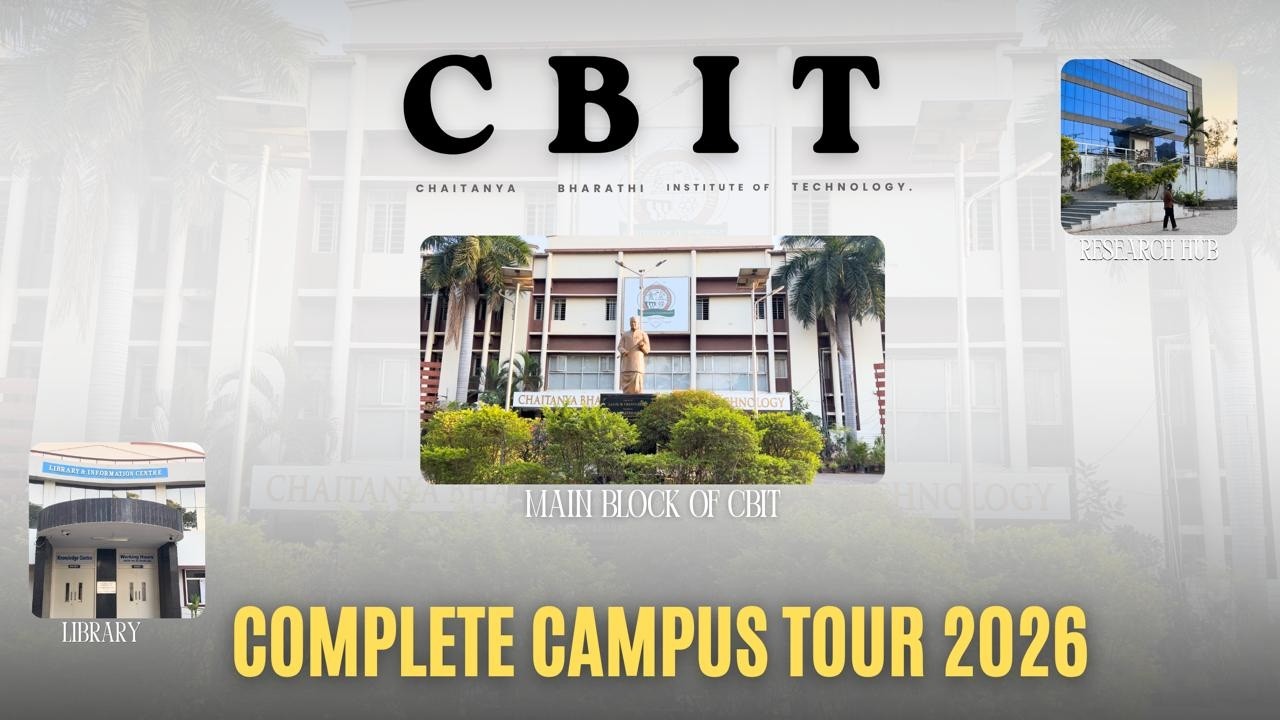 CBIT Complete Campus Tour 💕 | @RAMUDUMANCHIBALUDU | CBIT
