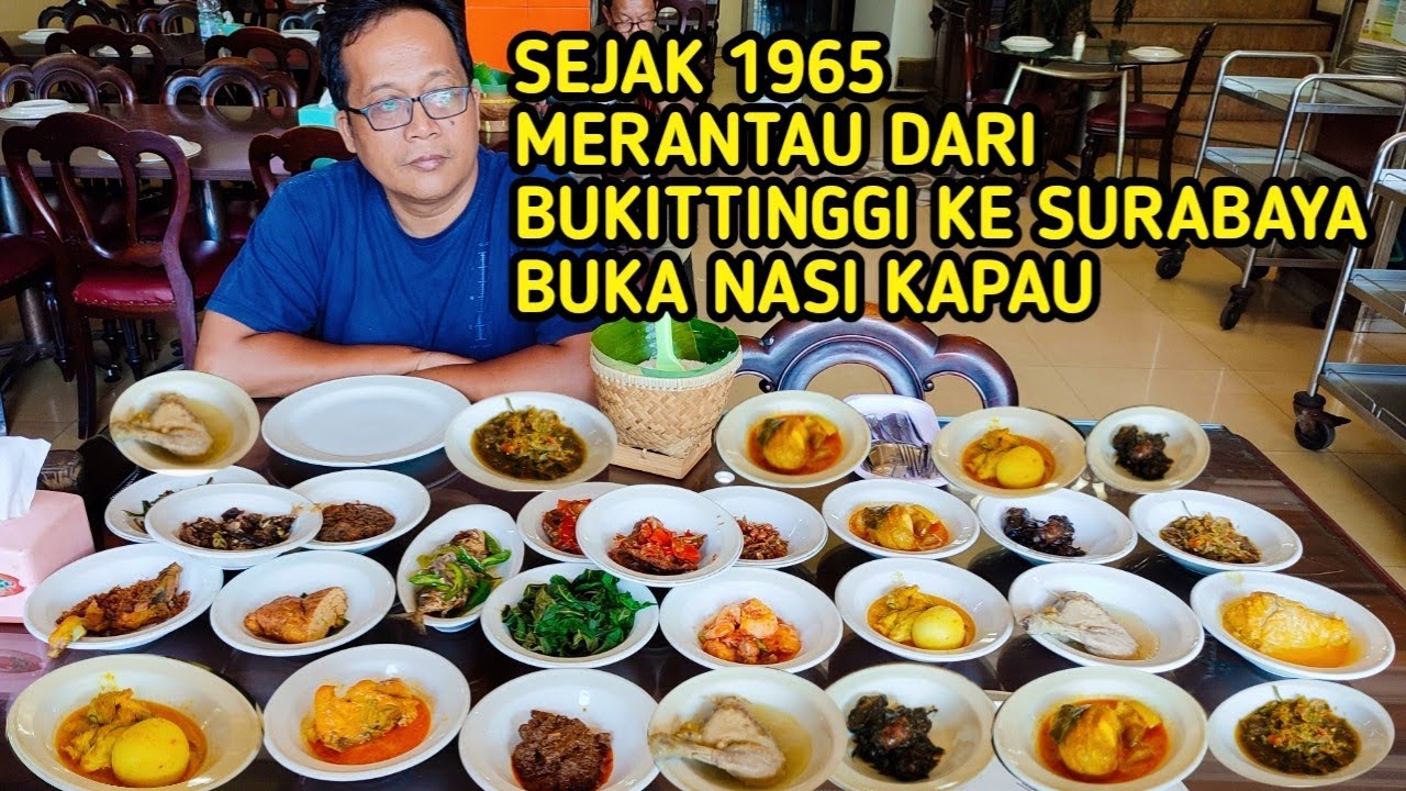 NASI KAPAU TERENAK DAN LEGENDARIS DI KOTA SURABAYA, Nasi Padang Roadtrip Part 4