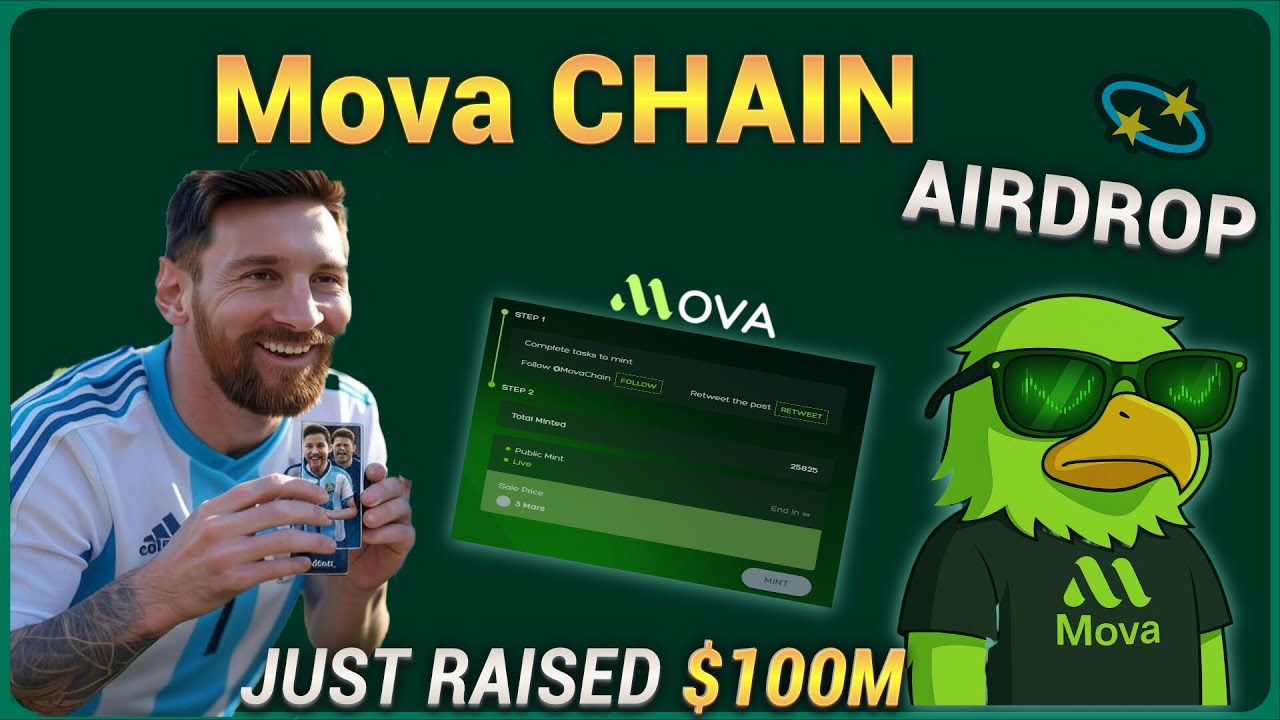 🚀Mova Chain: $100M Crypto Funding and Lionel Messi NFTs? 🤯