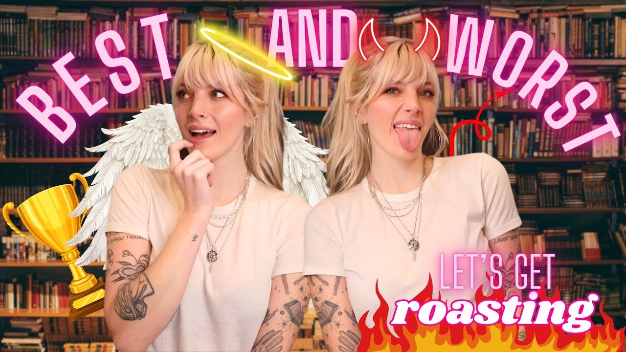 my 10 best and worst books of 2024 😇📚😈