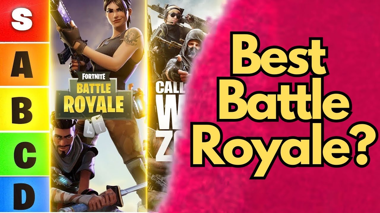What is the BEST battle royale? - (Tier List)