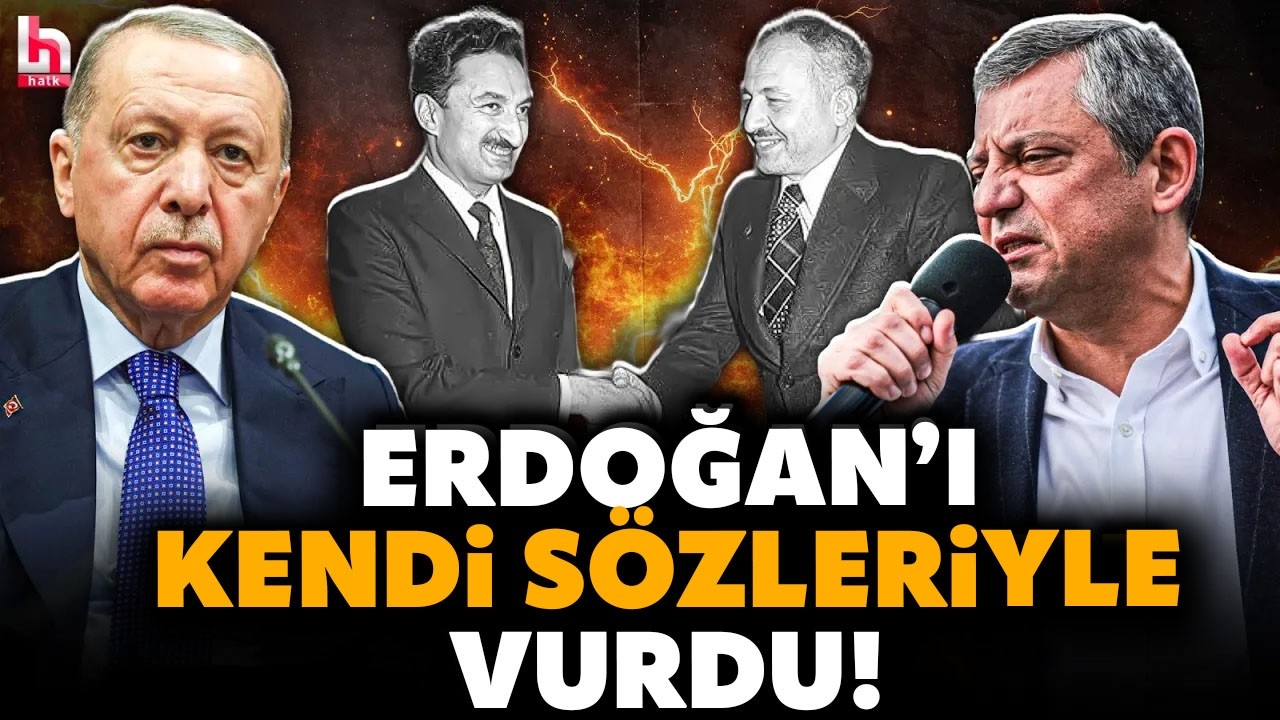 Özgür Özel eski defterleri açtı! Erdoğan'ın 'Ecevit' ve 'Erbakan' sözlerini hatırlattı! Şok çıkış!