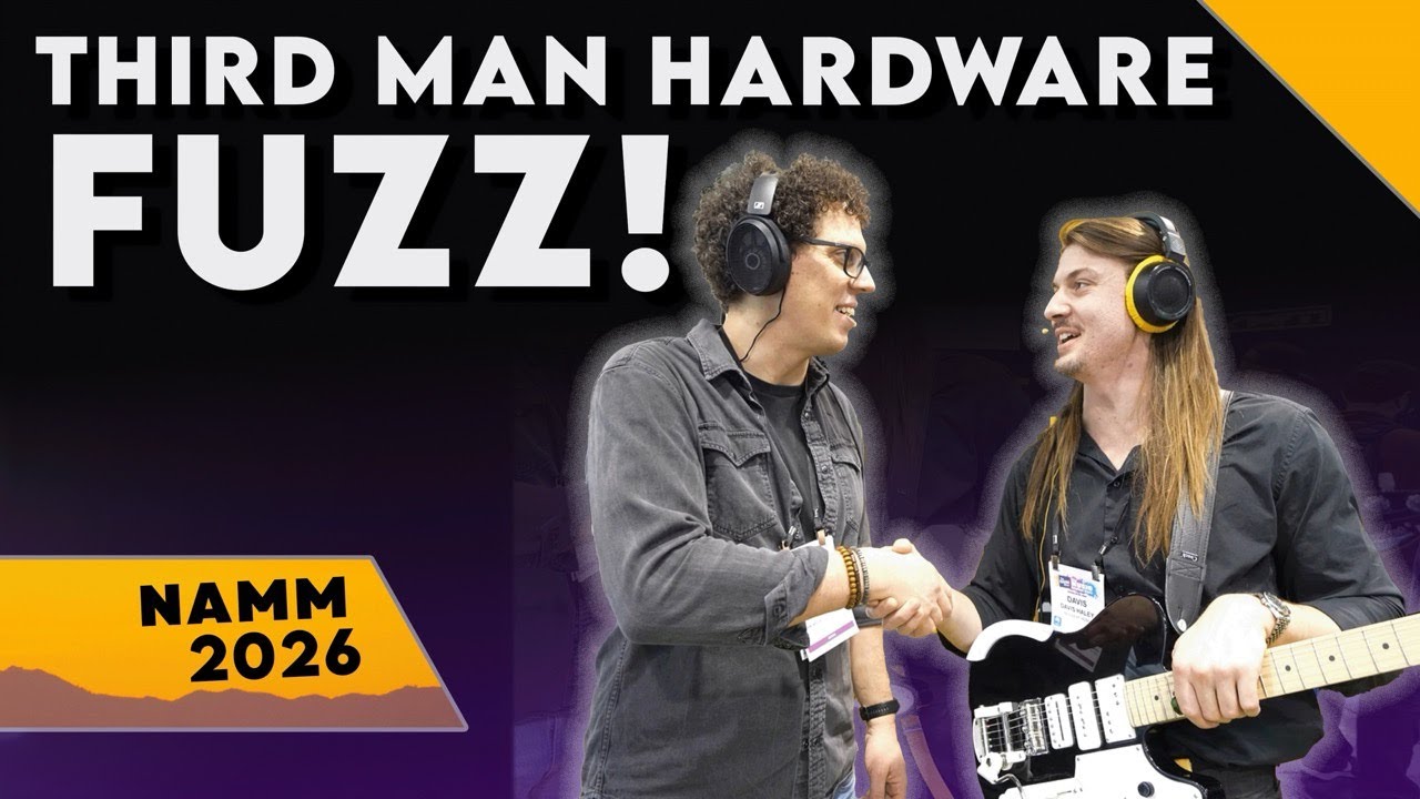 Jack White's Yellow & Black Pedals Sound INSANE | Third Man Hardware | NAMM 2026