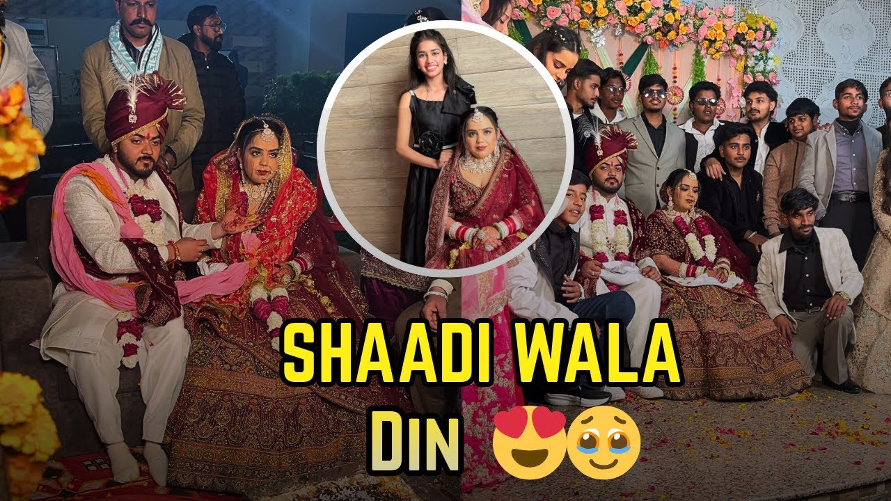 Finally married 💍❤️Di & Jiju ✨|Naina Princess Vlog|