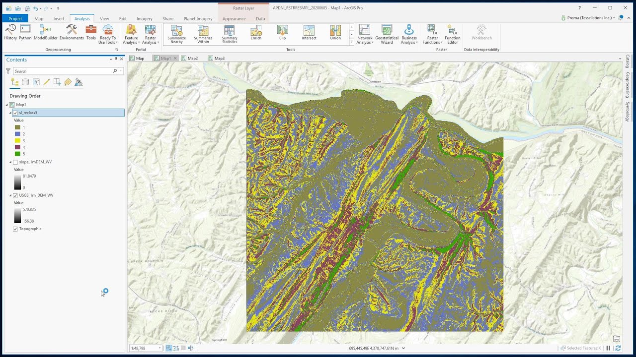 ArcGIS Pro: Reclassifying and Resampling Raster Data Part 1 - Nearest and Majority