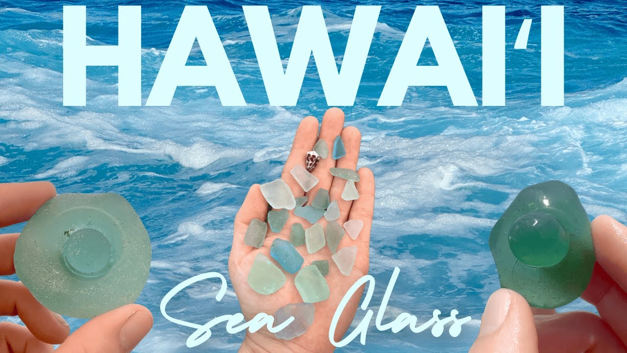 Sea Glass on Big Island, Hawaii | Japanese glass float pieces!