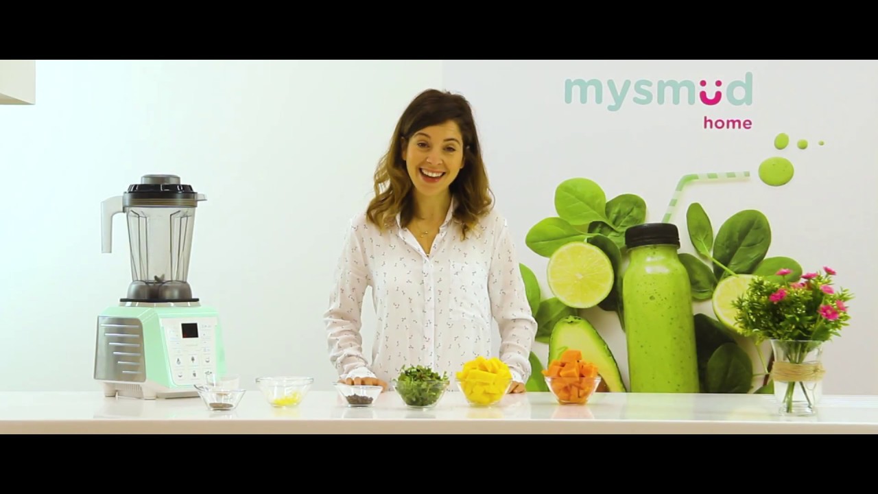 Batidora de vaso Mysmüd Home - Natillas de papaya