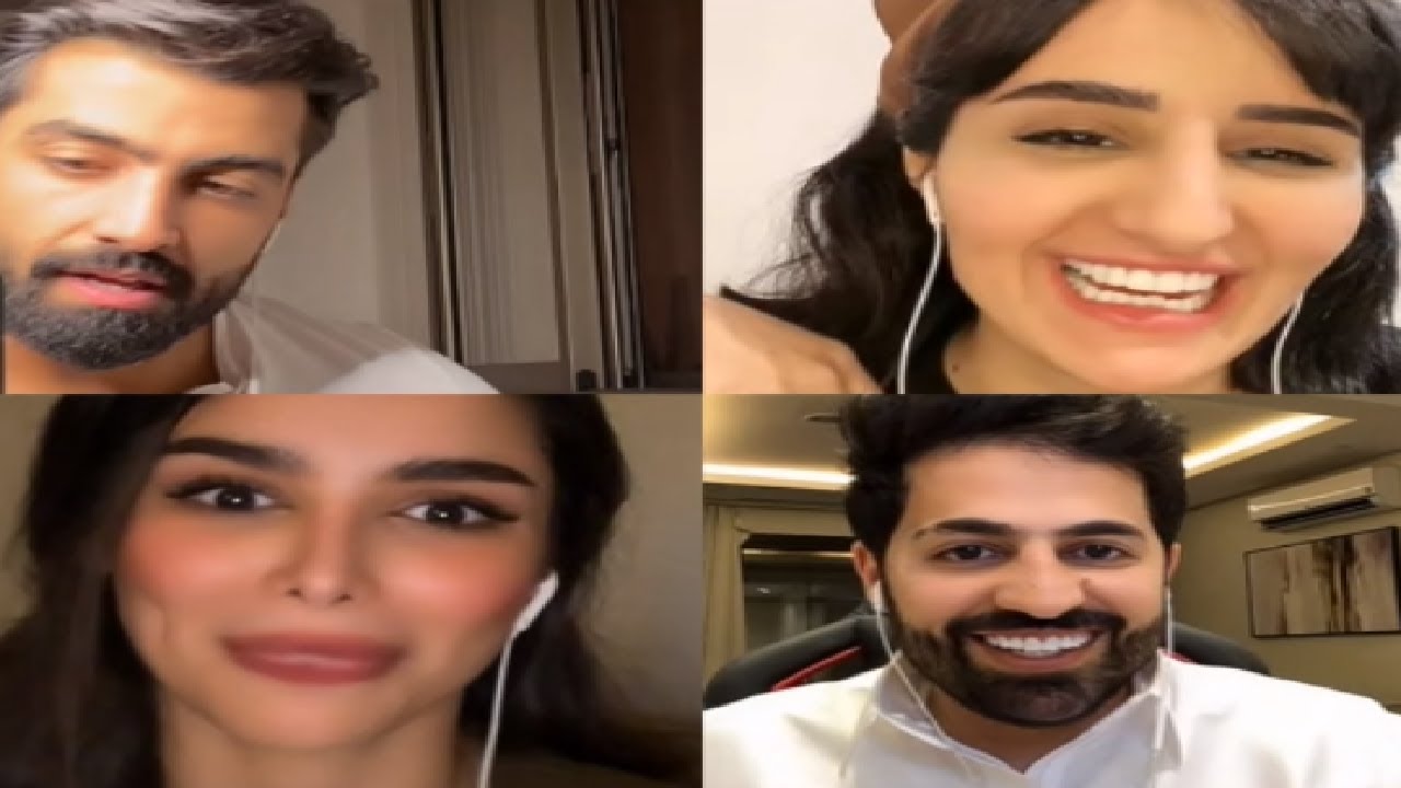 ميار و سلطان العنزي و جوزيف مدور مع بنت صوتها خيال و جمال 😮💃👌🔥