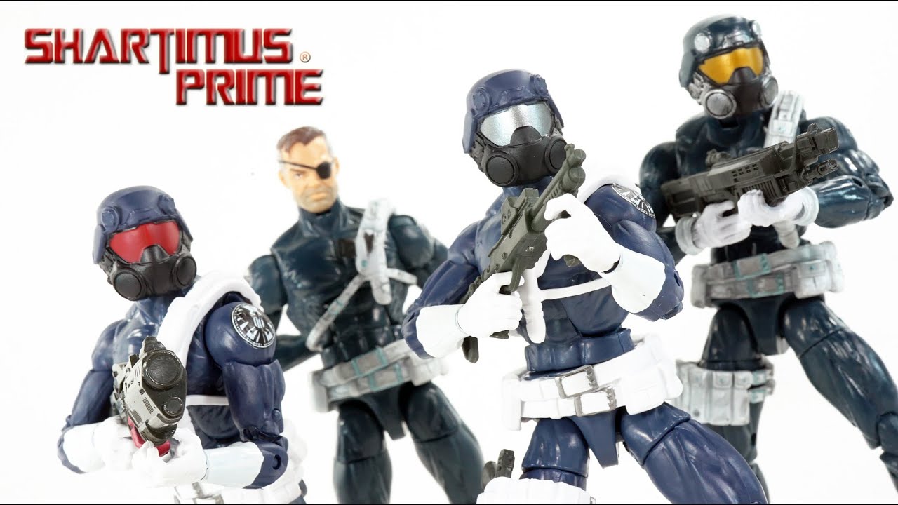 Marvel Legends SHIELD Agent 2 Pack 2022 Hasbro Pulse Exclusive Comic Action Figure Review