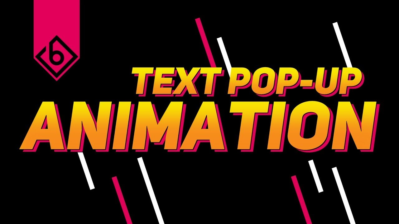 How To Create A Text Pop-Up Animation - Sony Vegas Tutorial