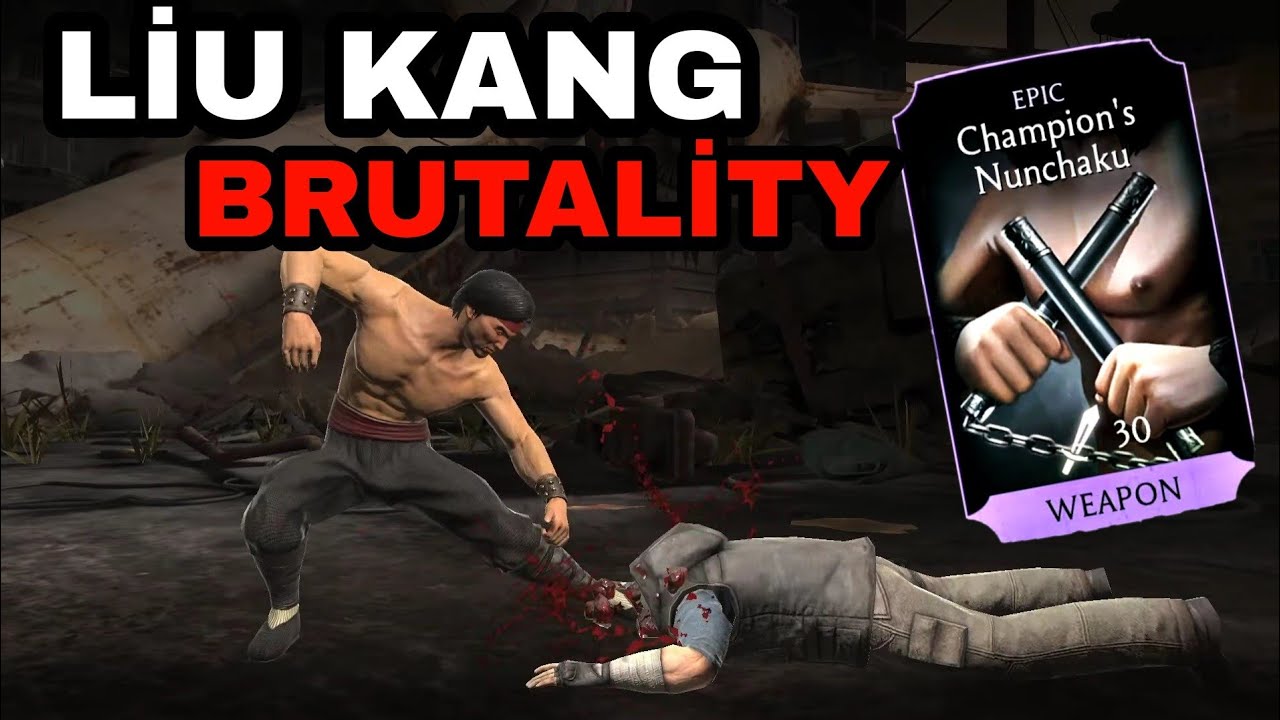 LİU KANG BRUTALİTY💥| FAZLA ACIMASIZ | Mk Mobile | Phoentes