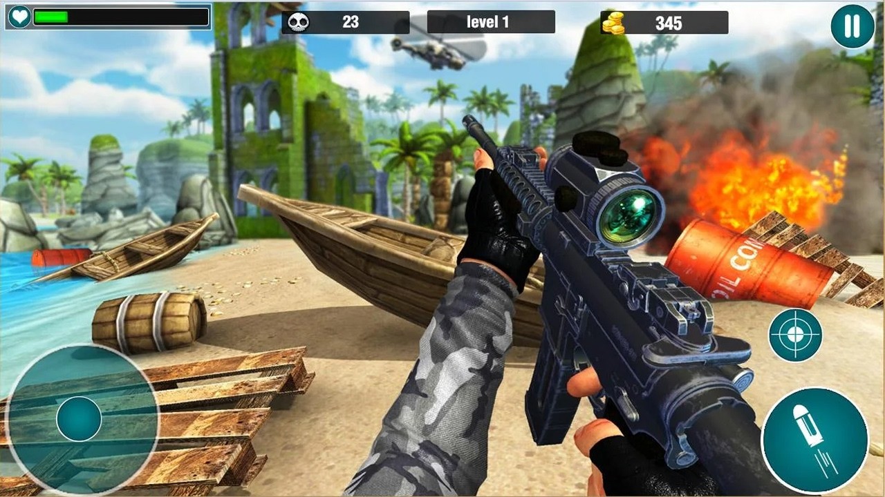 Special OPS Commando Strike Fps Shooting Android Gameplay iOS