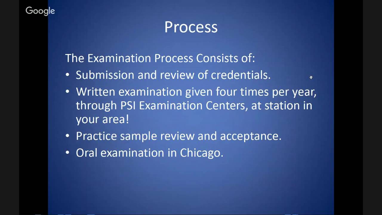 BOARD CERTIFICATION  VIA ABPP/ABCN 101
