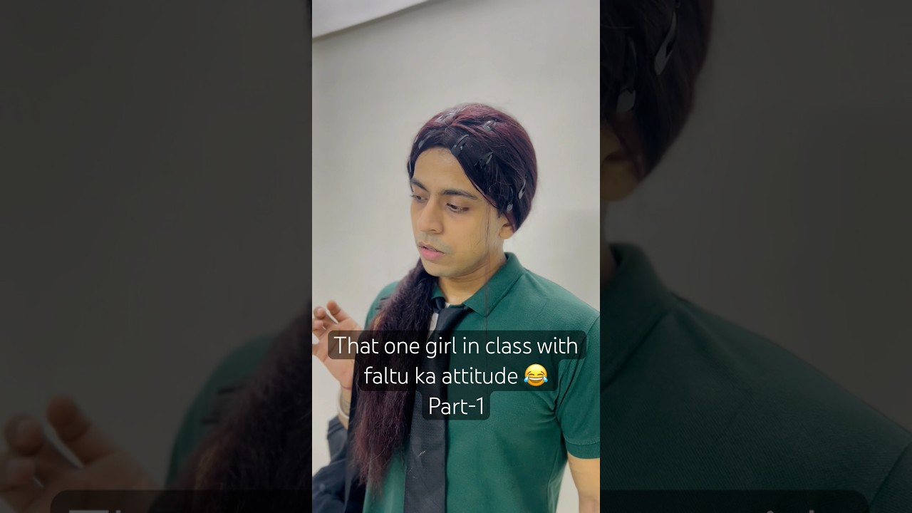 Did you even have such a girl with thousands of clips in your class ? 😂 #yourubeshorts #school