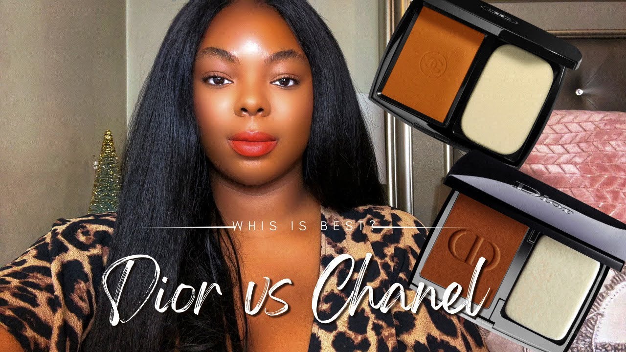 Пудра Dior Forever Natural Velvet против пудры Chanel Ultra Le Teint #luxurymakeup