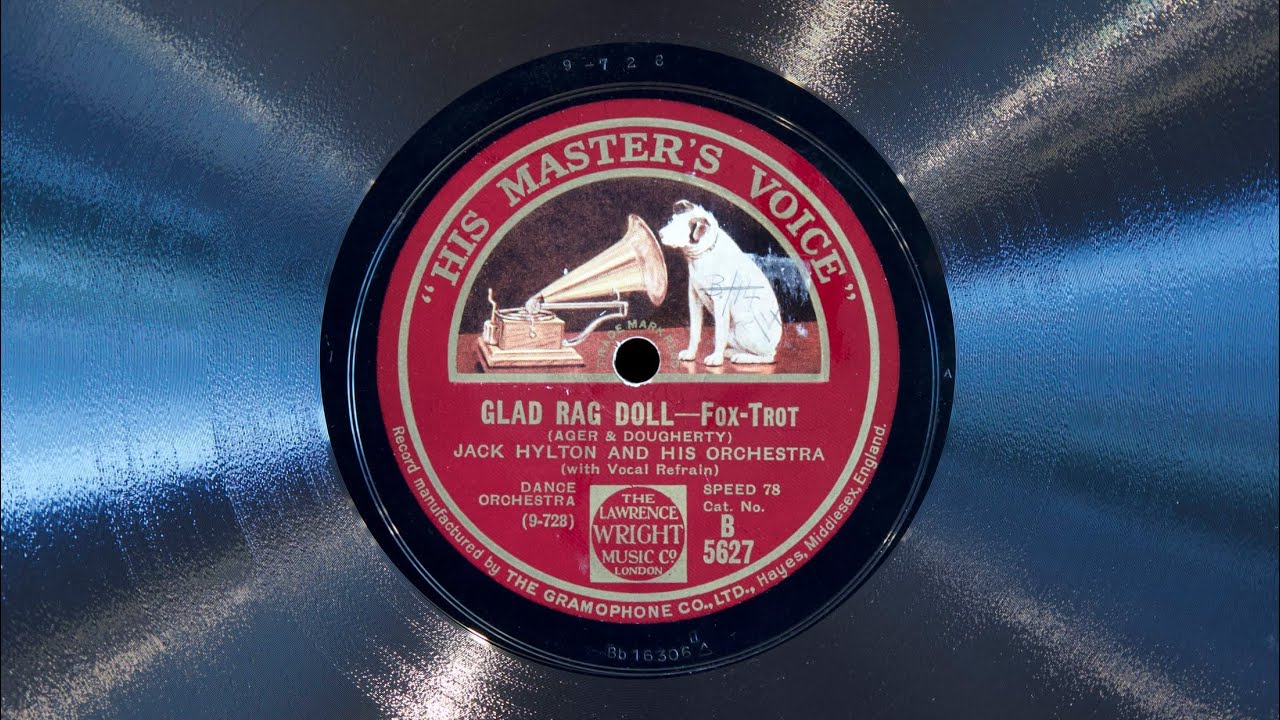 Glad Rag Doll • Jack Hylton and His Orchestra (EMG Mark Xb Oversize Gramophone)
