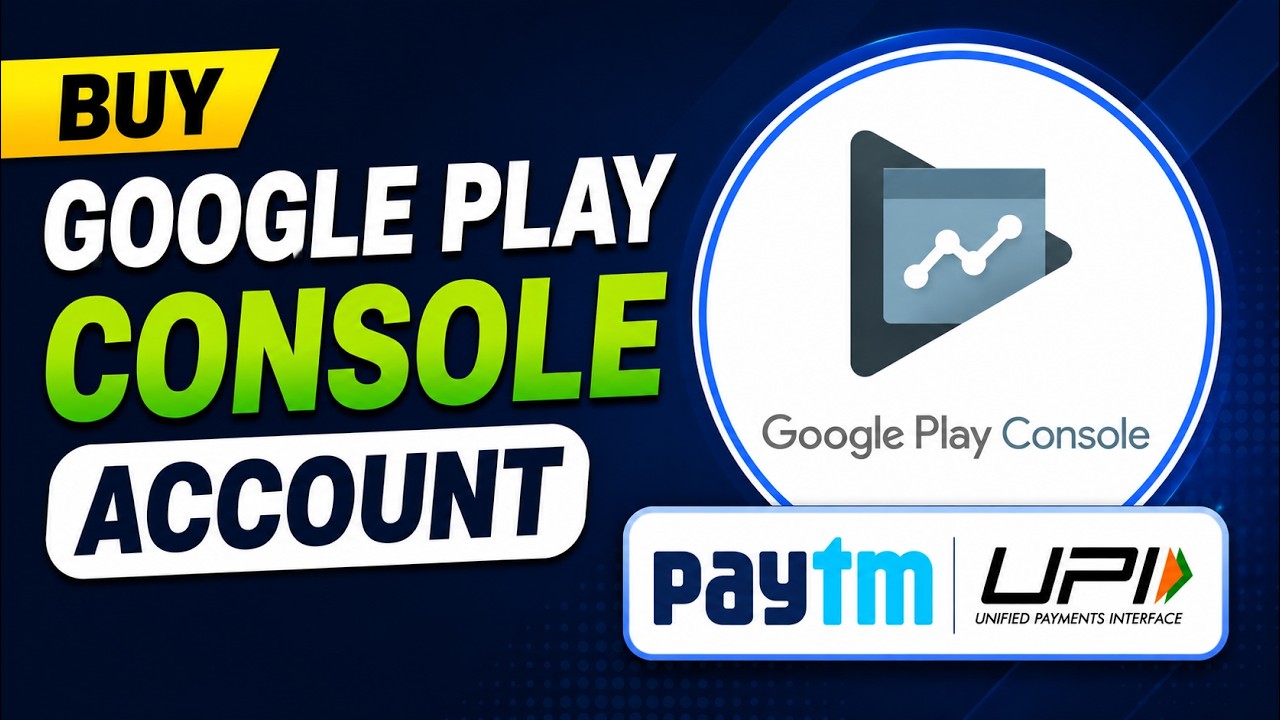How to Buy a Google Play Console Account in 2026 | Buy Google Play Console Without a Credit Card ...