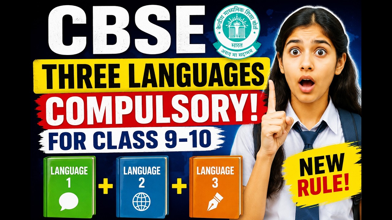 CBSE Makes 3 Languages Compulsory for Class 9 From July 2026 | News9