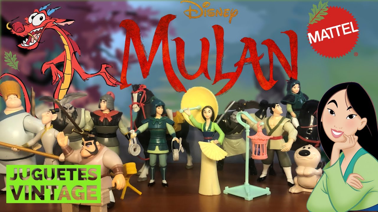 Figuras y juguetes - Mulan - Disney.