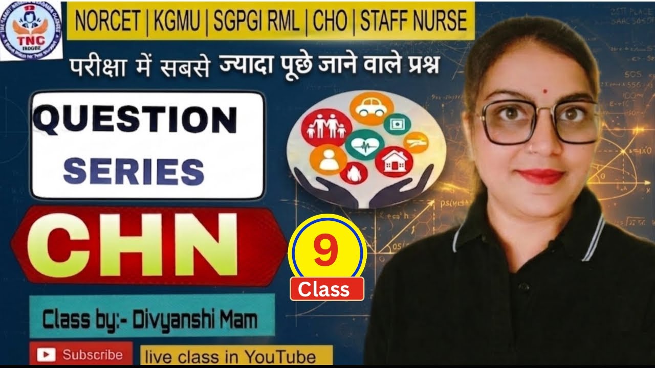 CLASS BY  Divyanshi Mam Norcet.CHO.STAFF NURSE.GROUP 5