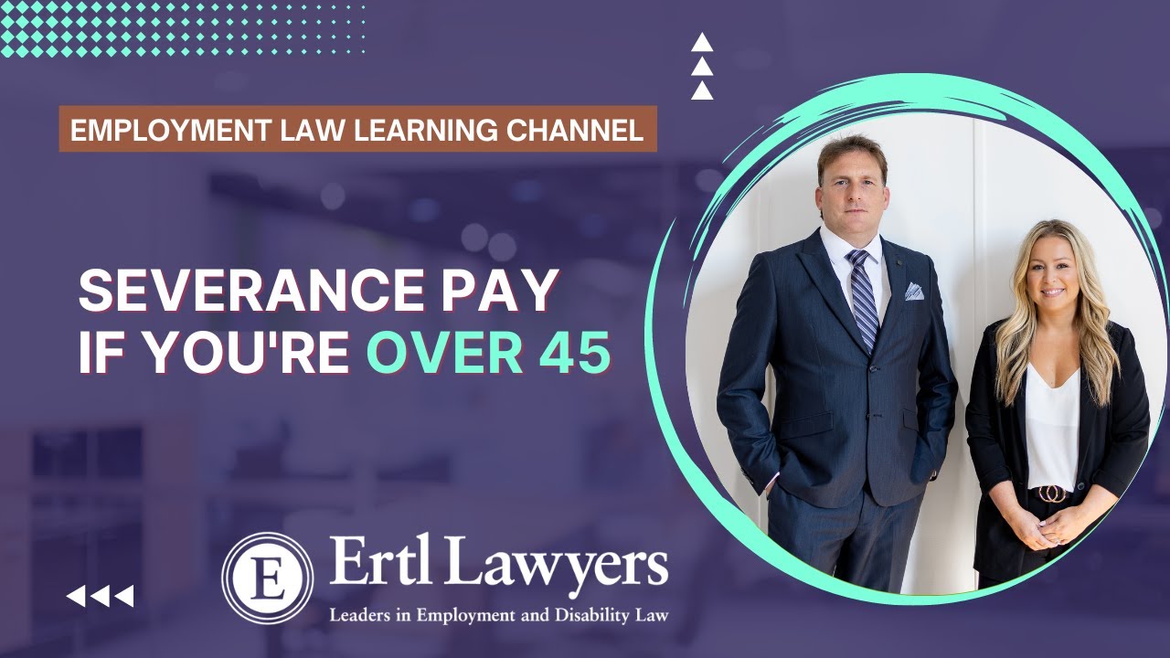 Severance Pay If You're Over 45