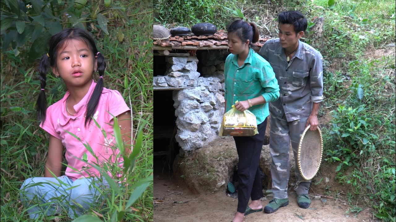8 Year Old Pitiful Girl Anxious When Couple In Love Came To Visit - Received Help From Couple