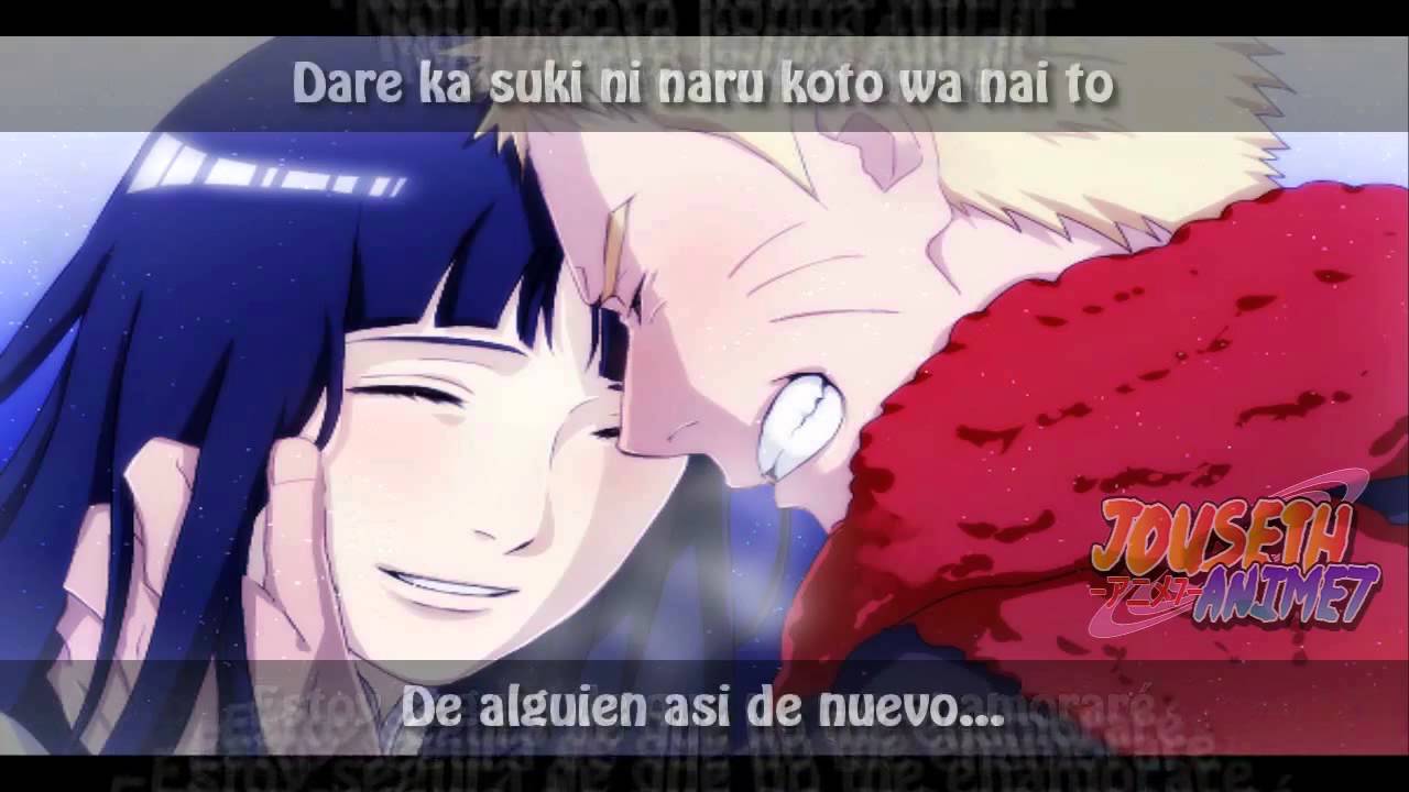 cancion de naruto y hinata de la pelicula the last   Fuyu no Owari ni Sub Esp lyrics