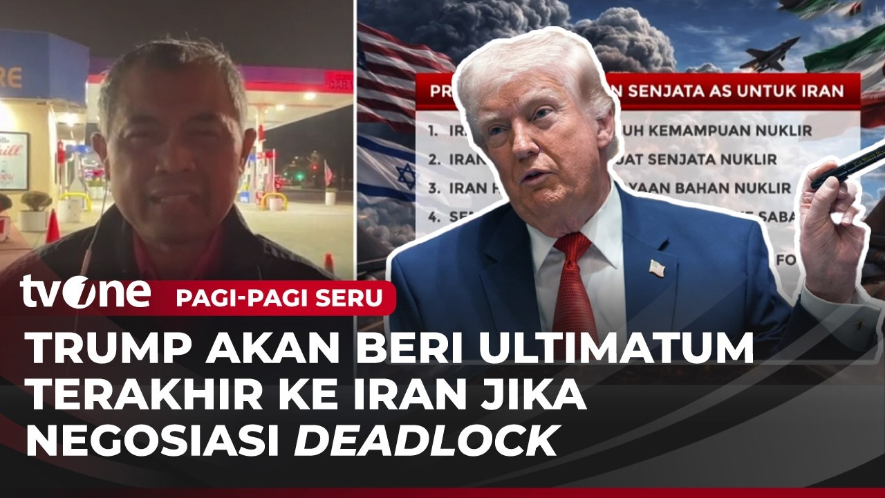 Respon Masyarakat Amerika Serikat Soal Proposal 15 Poin Perdamaian | Pagi-Pagi Seru tvOne