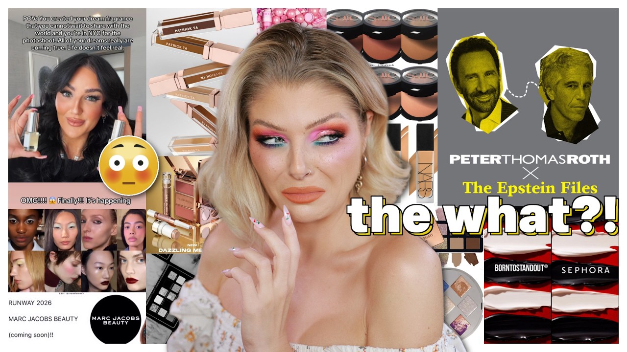 MARC JACOBS BEAUTY COMEBACK & PETER THOMAS ROTH DID WHAT?! | New Makeup Releases 395