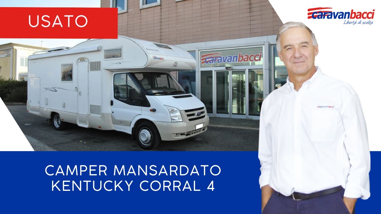 Presentazione camper mansardato Kentucky Corral 4 | Usato
