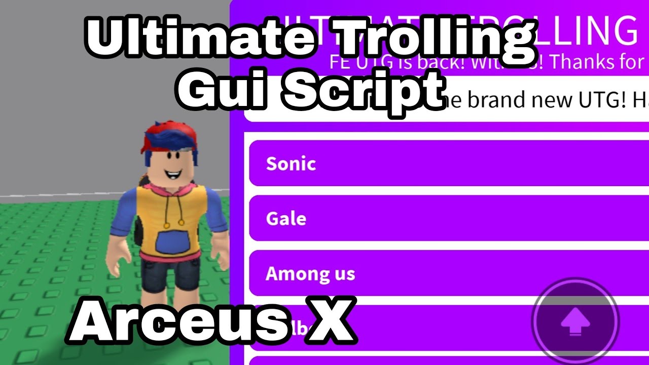 Arceus X Ultimate Trolling Gui 😱