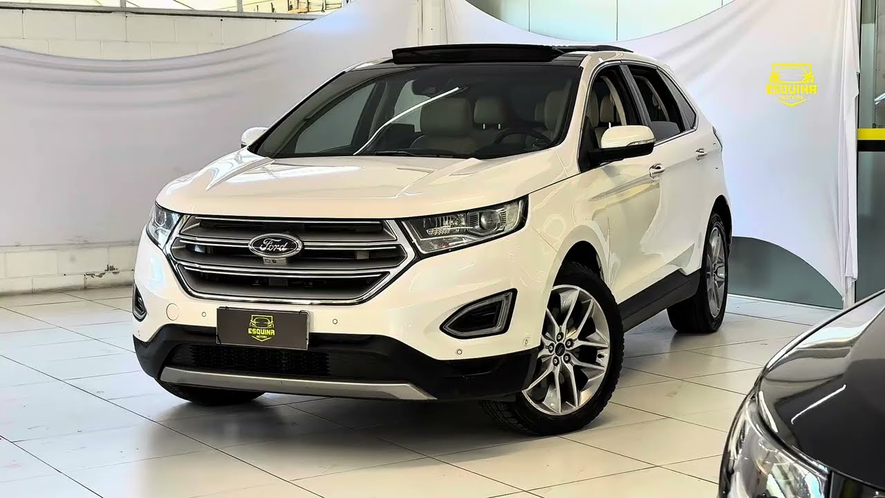 FORD EDGE 3.5 V6 TITANIUM AWD 2018 - LUXO, POT&Ecirc;NCIA E TECNOLOGIA EM UM &Uacute;NICO SUV