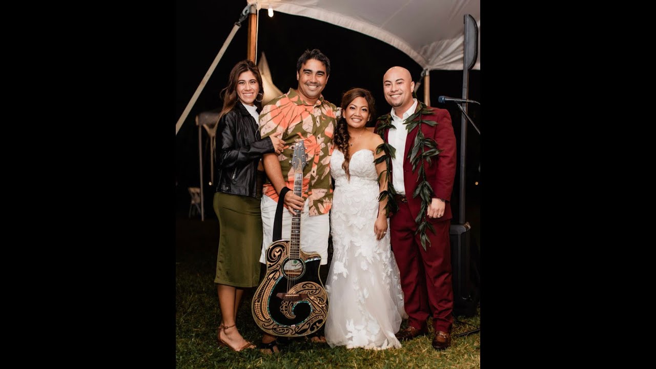 Hawaii Wedding. Loulu Palm North Shore, Oahu