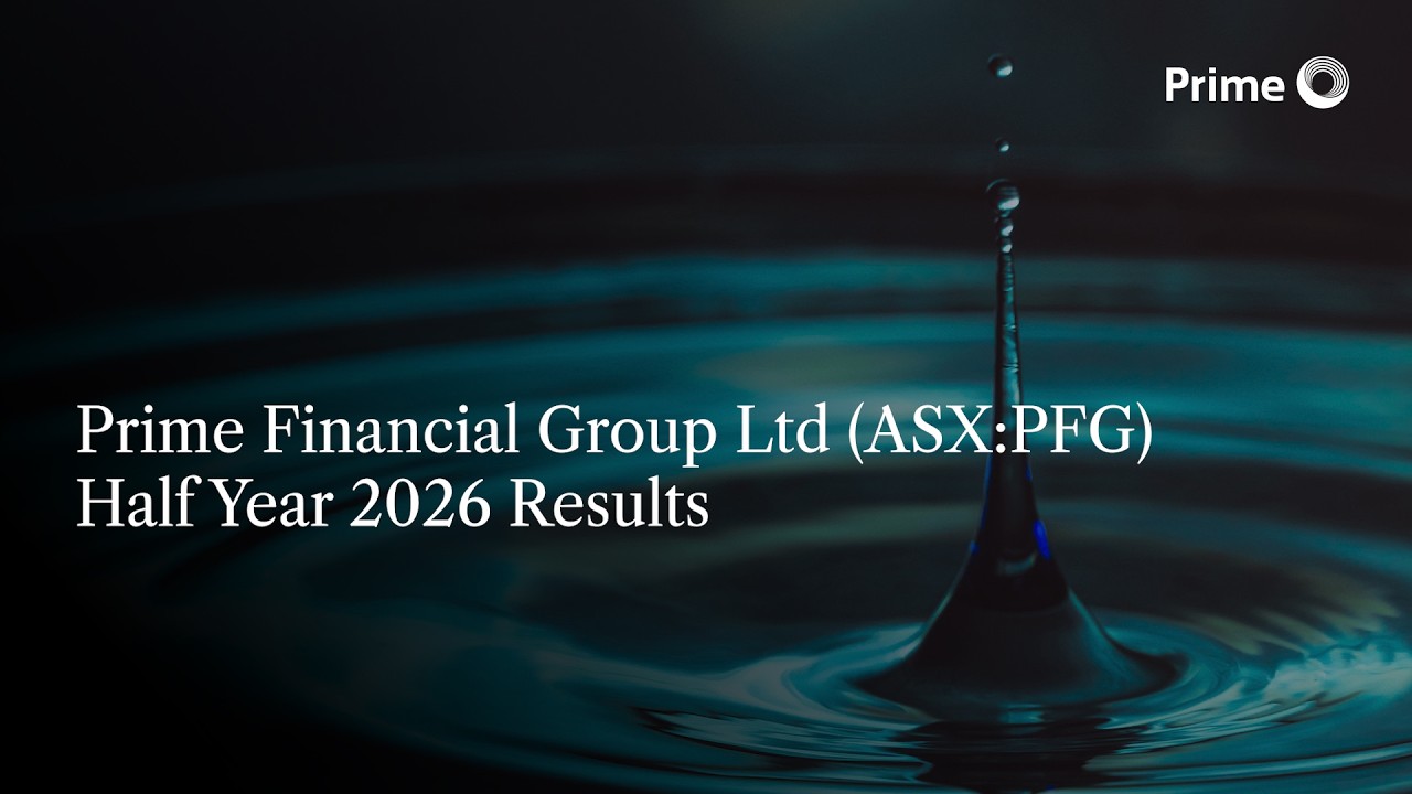 Prime Financial Group Ltd (ASX-PFG) H1 FY26 Results