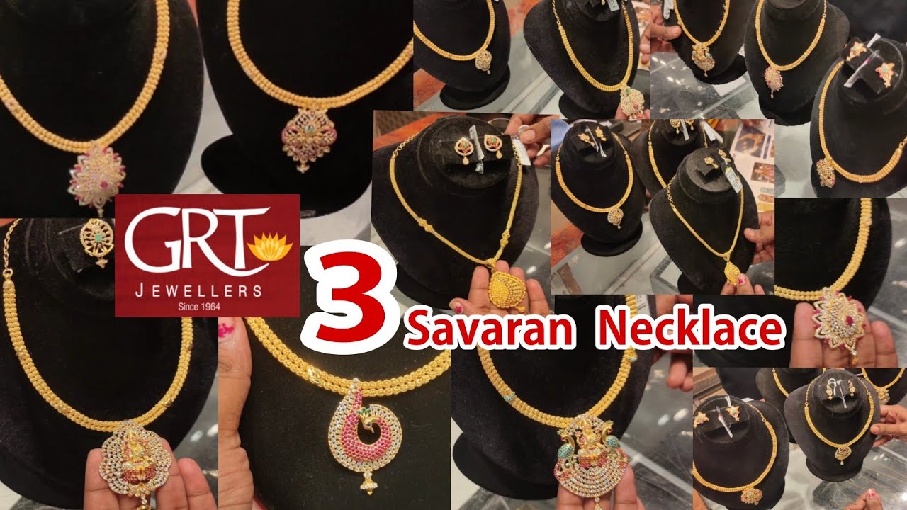 Grt 3 To 4 Savaran Necklace Latest Designs | Stone Necklace Collection | Kolkatta | Bombay Designs