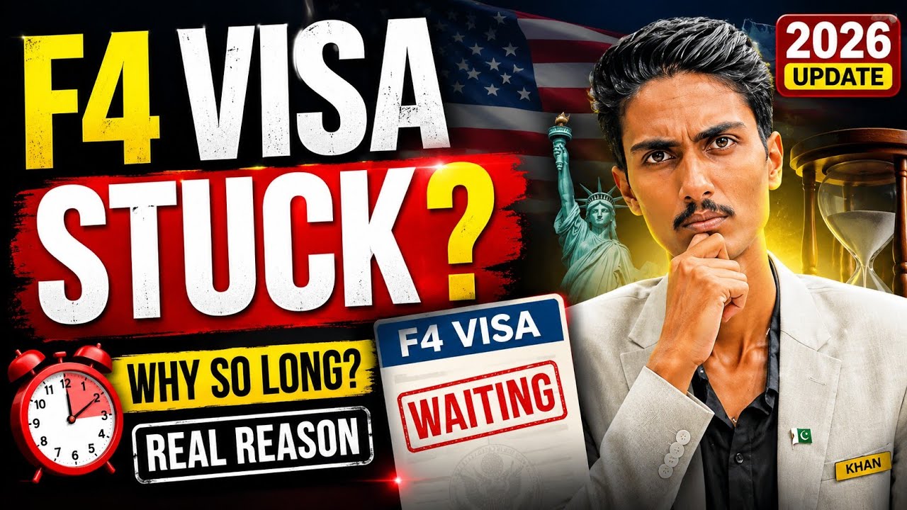 F4 Visa processing & Reason For long wait| Explained | USA 🇺🇸  Family immigration category 