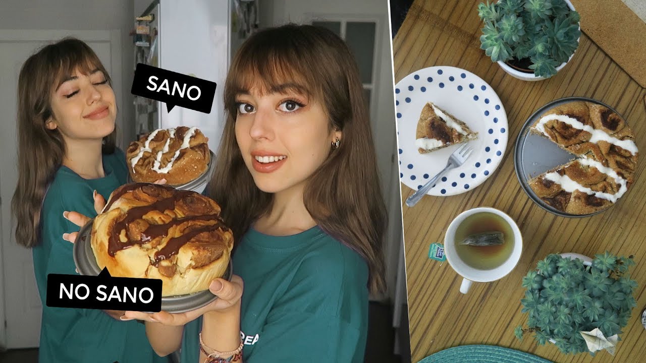 CINNAMON ROLLS SANOS (con 3 rellenos diferentes) / Rollos de Canela REALFOOD