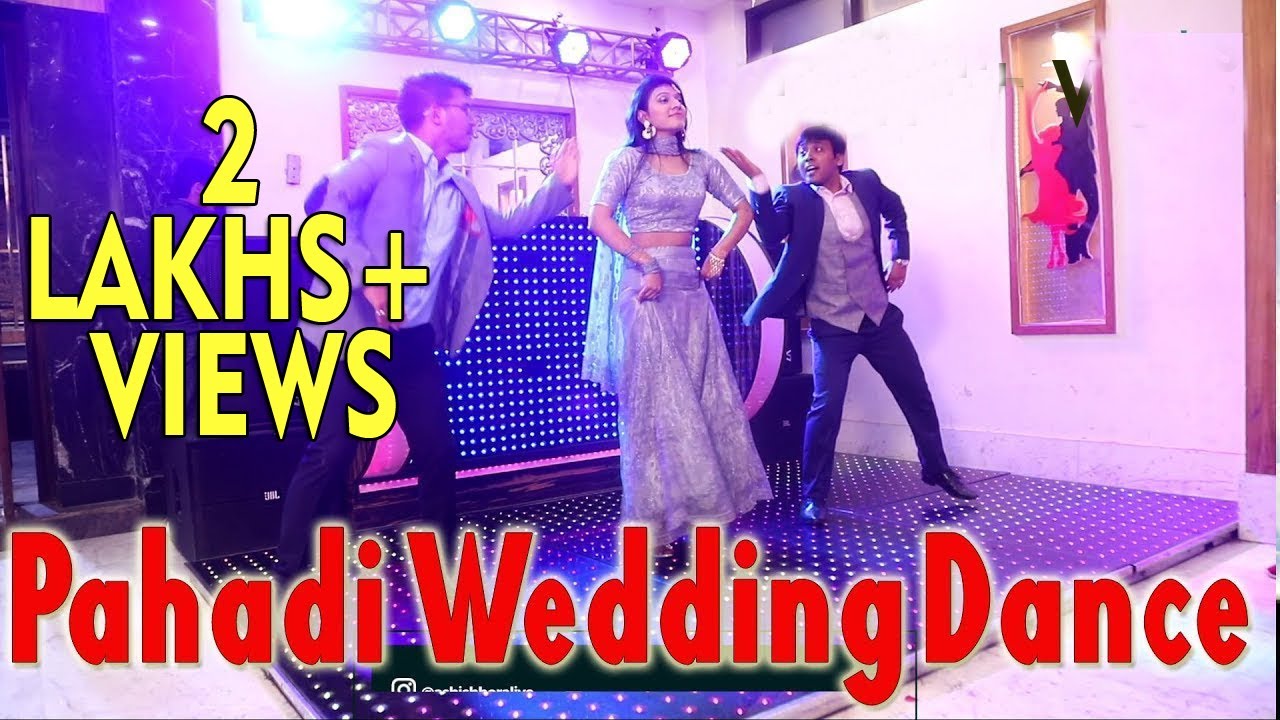 देखिये शानदार पहाडी डांस | Pahadi Wedding Dance performance | AshishBoraLIVE |2019