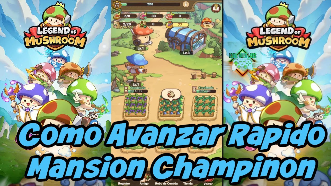 Legend of Mushroom Guia de Avance Rapido en la Mansion Champinon
