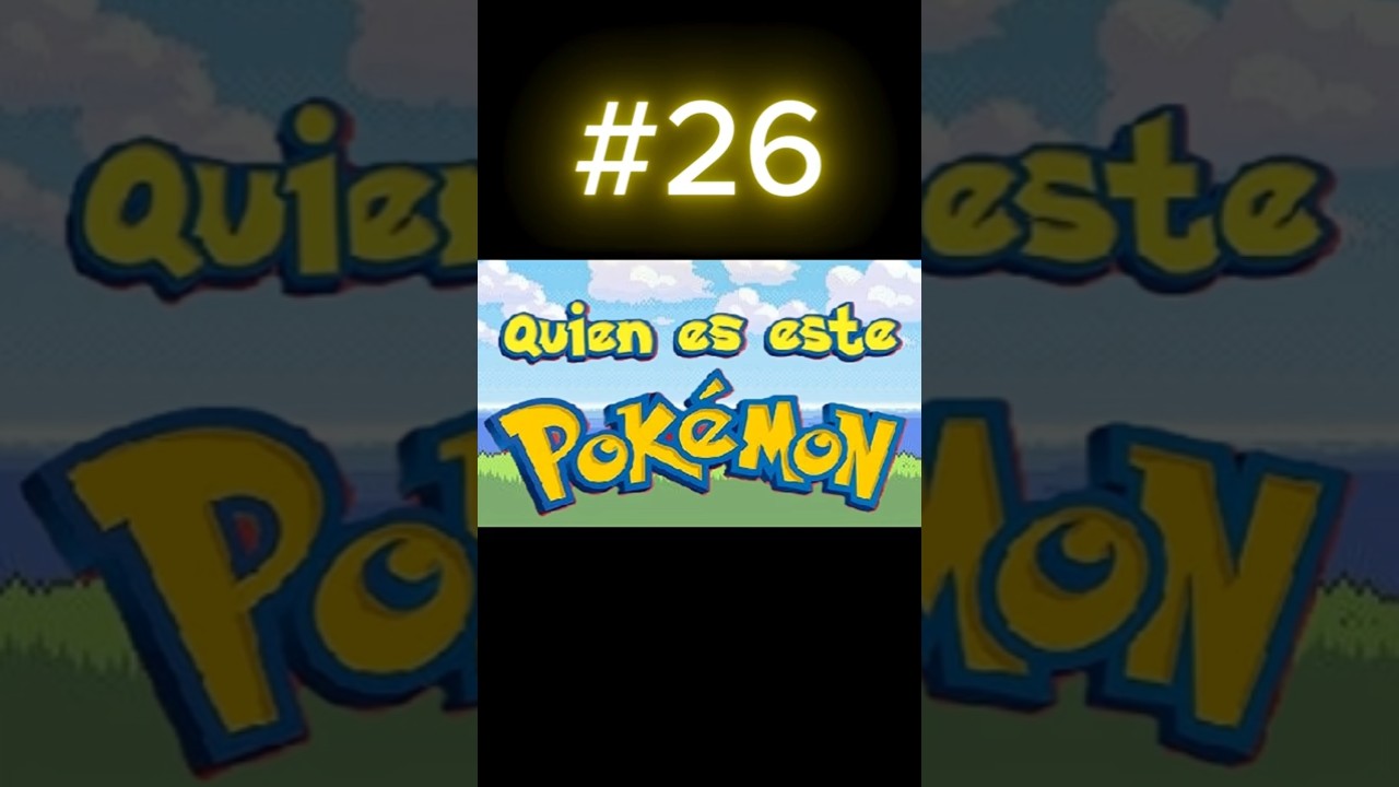 QUIEN ES ESE POKEMON  #pokemon #eldraco136 #quiz #quienesesepokemon #shorts #pokemoncommunity