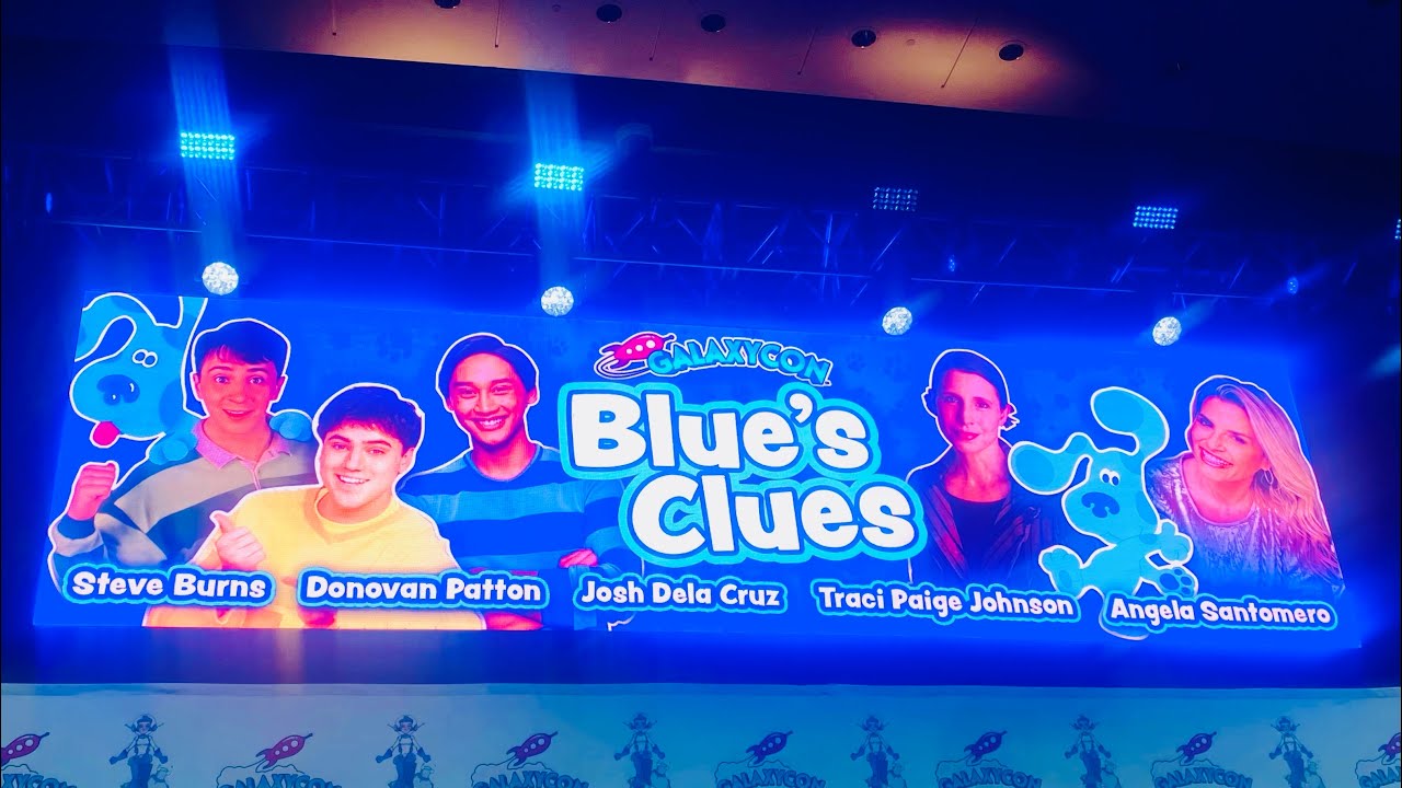 BLUES CLUES 2024 Steve Burns Donovan Patton Joe Josh Dela Cruz Traci Paige Johnson INSPIRATIONAL