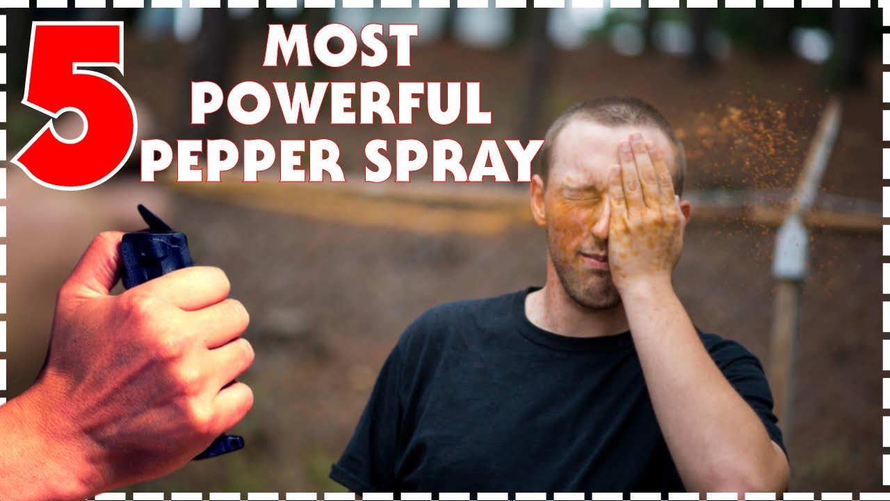 5 Most Powerful Pepper Spray / Best For Self Defense 2022