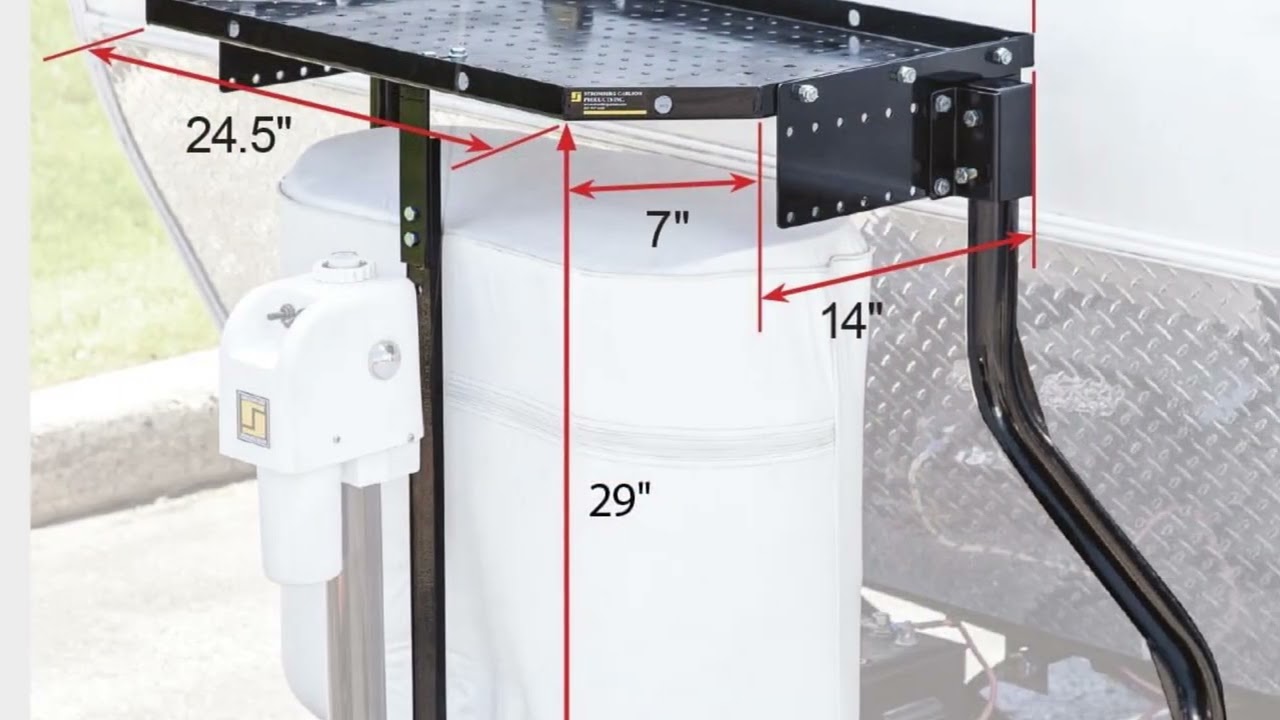 RV Storage Hack: Stromberg Carlson A-Frame Trailer Tray 🚐